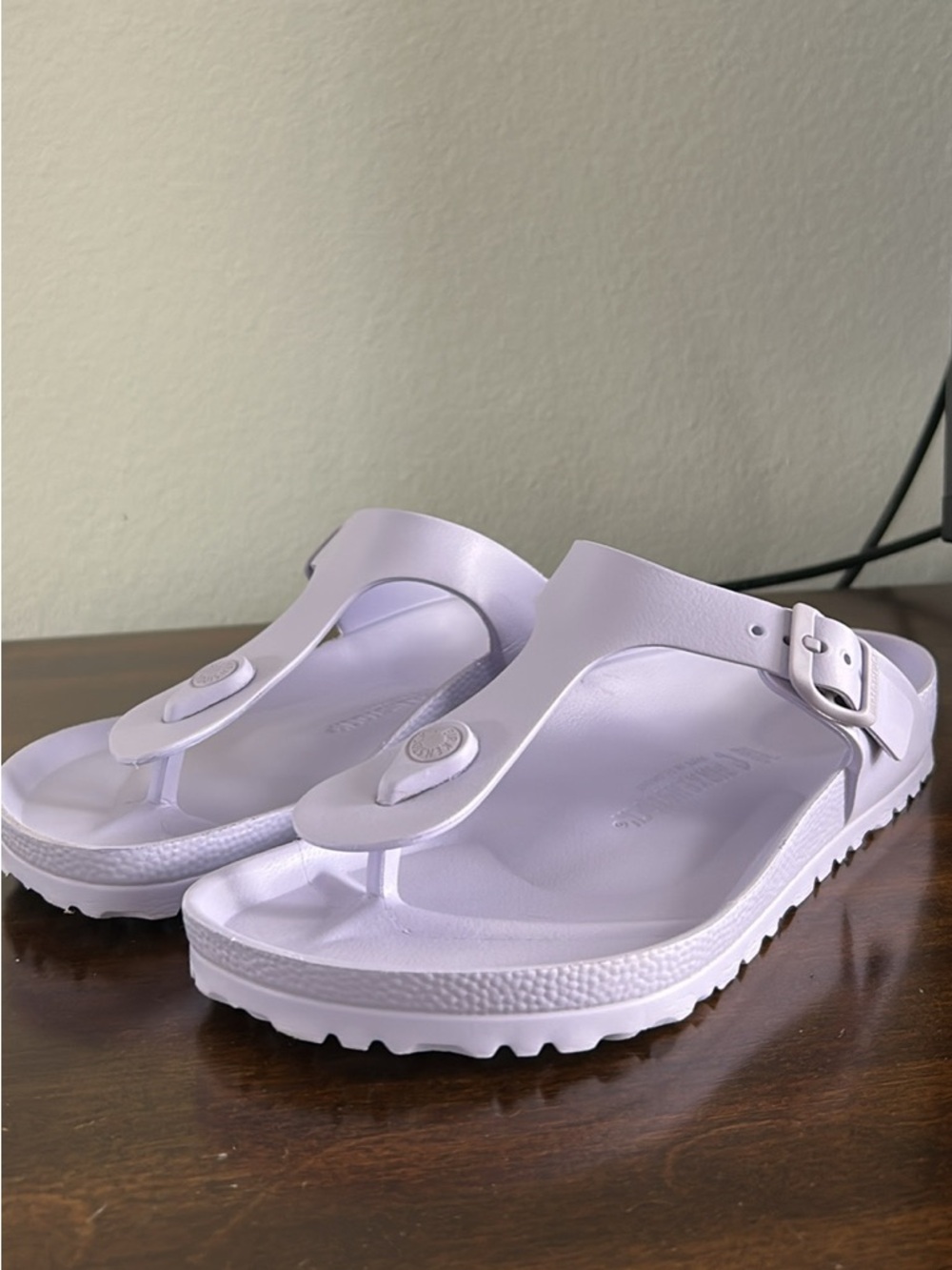 Purple Birkenstocks